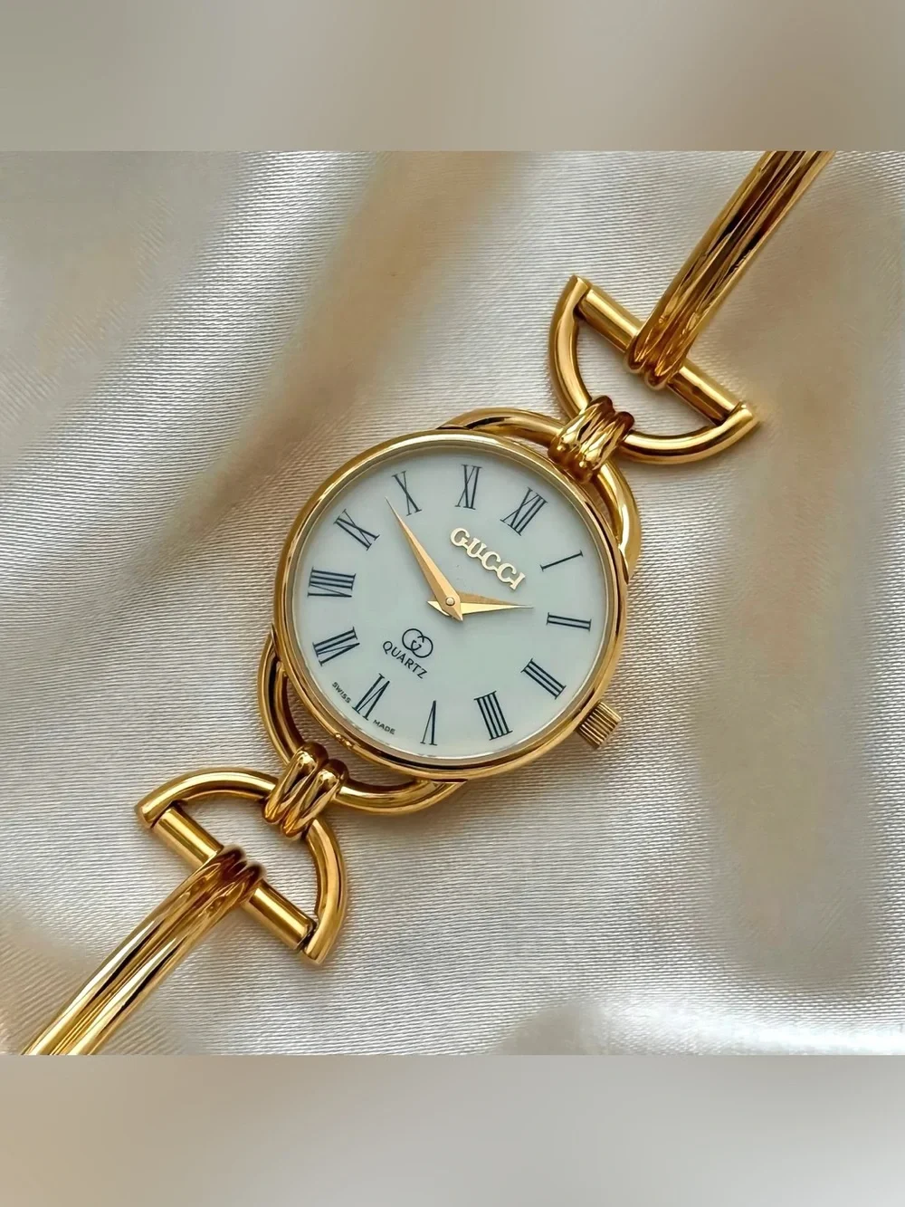 AUTHENTIC VINTAGE GUCCI GOLD WATCH
